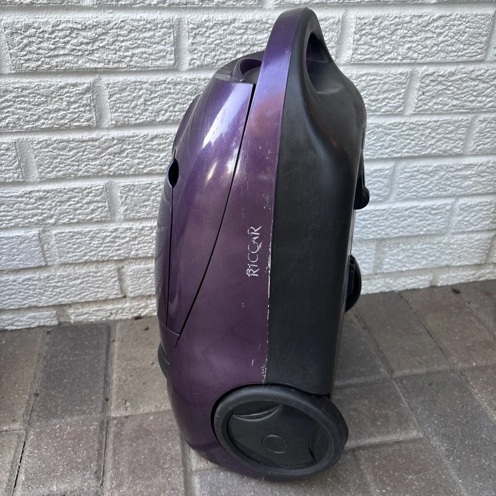 Ricarr 1500 M HEPA Purple Canister Vacuum Cleaner Only- No Attachments